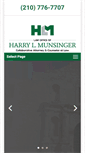 Mobile Screenshot of harrymunsinger.com