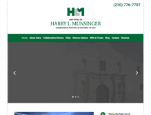 Tablet Screenshot of harrymunsinger.com
